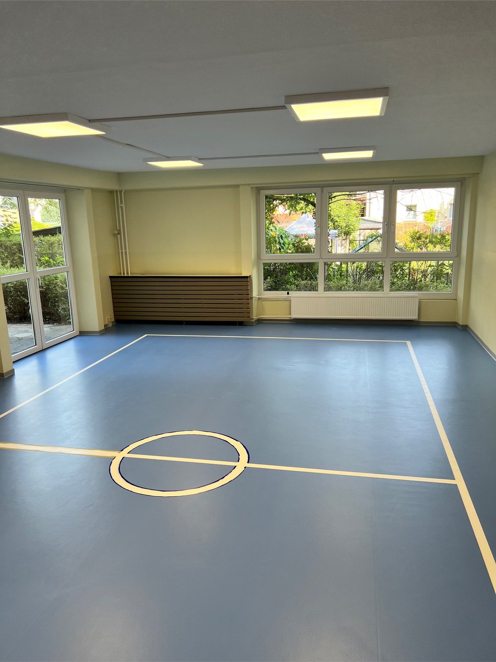 Montessori-Kinderhaus Hopfengarten, Turnhalle